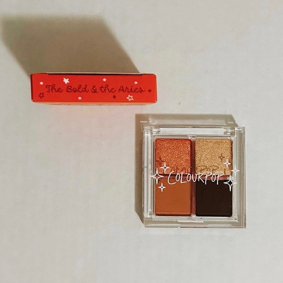 Colourpop The Bold & The Aries Quad Eyeshadow Palette - Picture 1 of 10